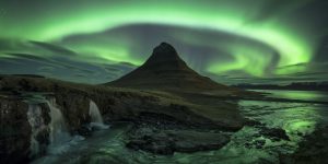 Aurora over Kirkjufell, Iceland